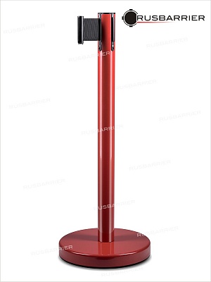 Cтойка с лентой 3 метра BSLW-326333 RED black