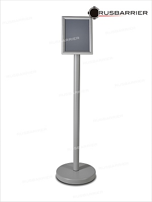 Стойка с клик-рамкой A4 BSKA4-32503 GREY