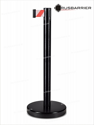 Cтойка с лентой 5 метров BSLN-327635 BLACK white/red