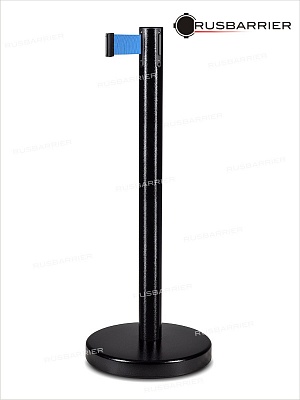 Cтойка с лентой 2 метра BSLN-326332 BLACK lt/blue