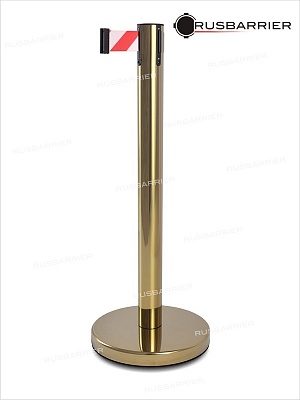 Cтойка с лентой 2 метра BSLN-426342 white/red