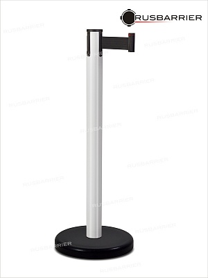 CТОЙКА С ЛЕНТОЙ 2 МЕТРА BSLN-X86332 WHITE black