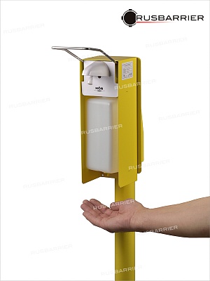Стойка с локтевым диспенсером NSDLH-32503 YELLOW - Изображение 3