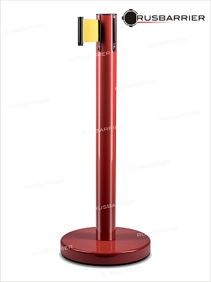 Cтойка с лентой 5 метров BSLW-327635 RED yellow