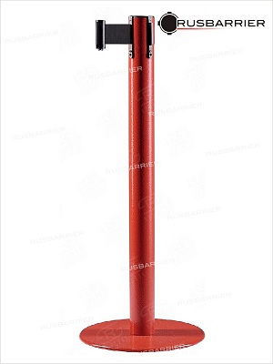 Cтойка с лентой 3 метра BSLN-316333 RED black
