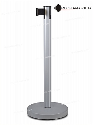 Cтойка с лентой 5 метров BSLN-327635 GREY black