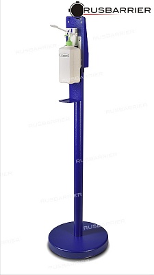 Стойка с локтевым диспенсером NSDLB-32503 BLUE