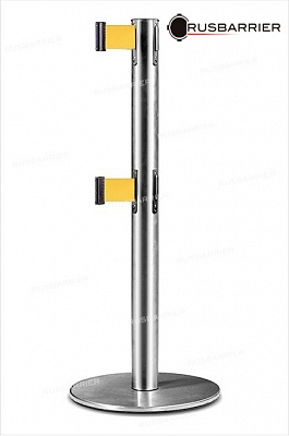 Cтойка с лентой 2 метра BS2LN-116312 yellow