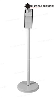 Стойка с локтевым диспенсером NSDLH-32503 WHITE - Изображение 2