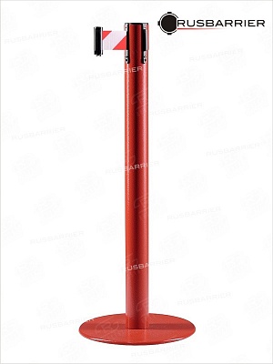 Cтойка с лентой 5 метров BSLN-317635 RED white/red