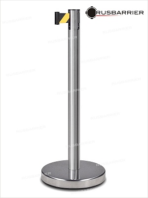 Cтойка с лентой 5 метров BSLN-227625 black/yellow