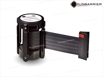 Кассета с вытяжной лентой 5 метров KVL-05 black