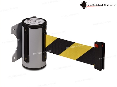 Настенный блок с лентой 5 метров NB-37635 GREY yellow/black